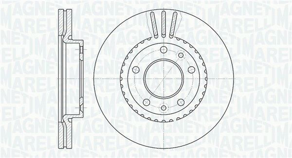 MAGNETI MARELLI Jarrulevy 361302040474